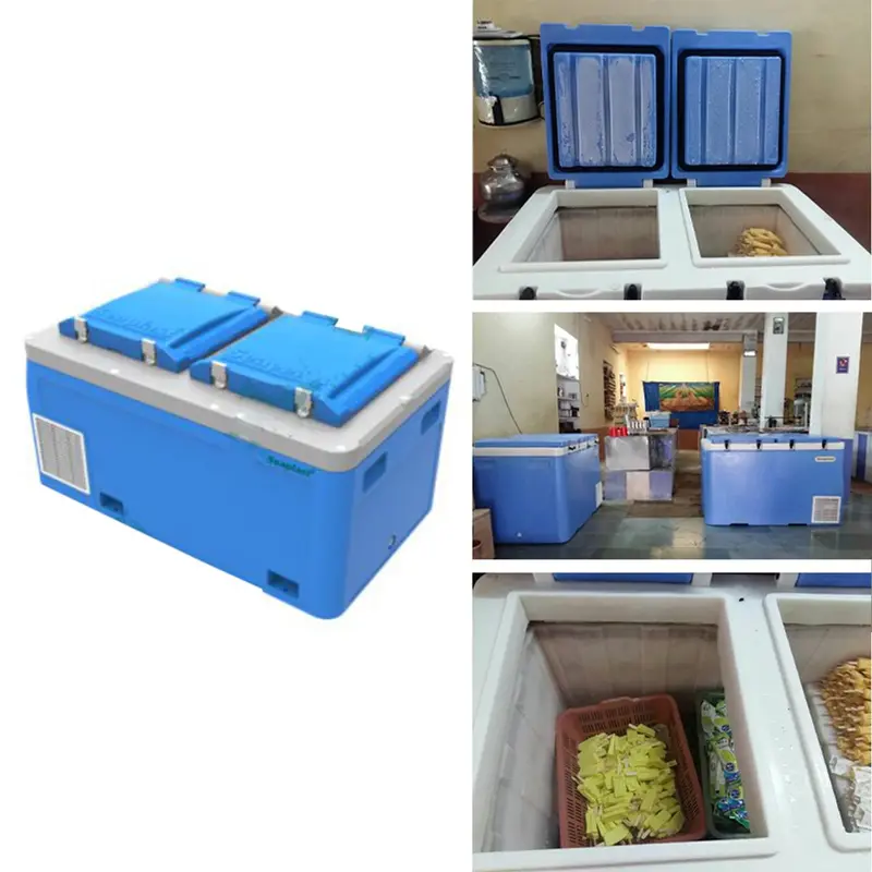 Seaplast Double Door Deep Freezers, 375 Litre, 220 Watt